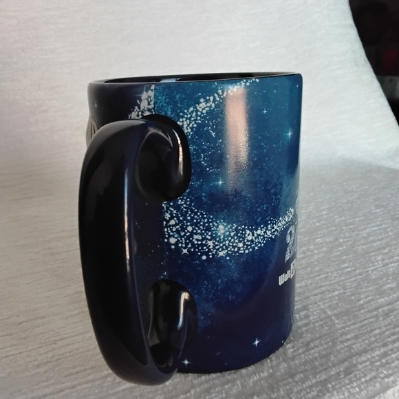 2017 Sorcerer Mickey Mouse Blue Coffee Mug Like New - Picture 4 of 12